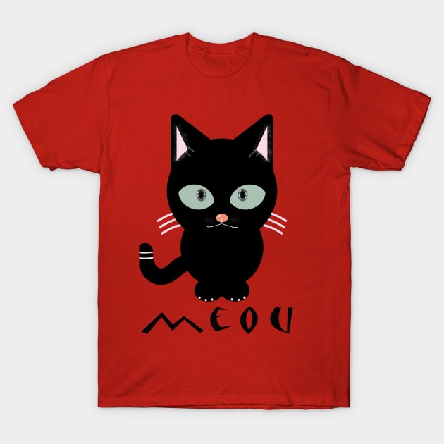 “Every cat is my best friend.” T-Shirt by ELEGANCEE